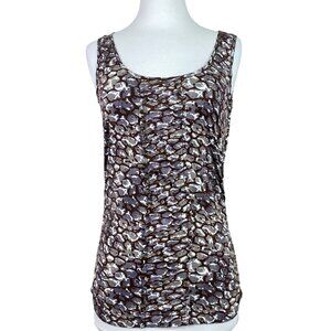Cabi Animal Print Tank Top Size Medium Snakeskin